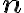 \textbf{n}