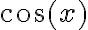  \cos(x) 