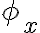 {\phi _x}