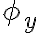 {\phi _y}
