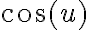 \cos(u)